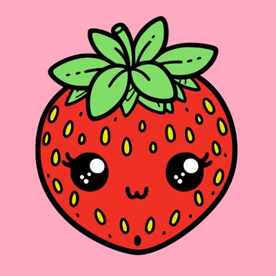 cute strawberry