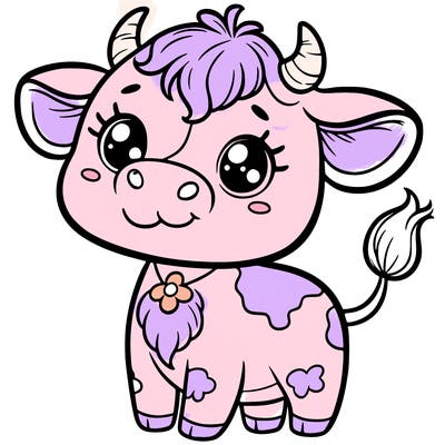 cute cow