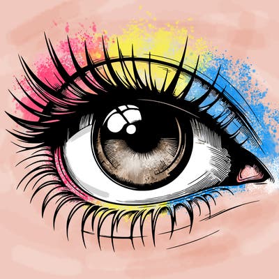 realistic eye