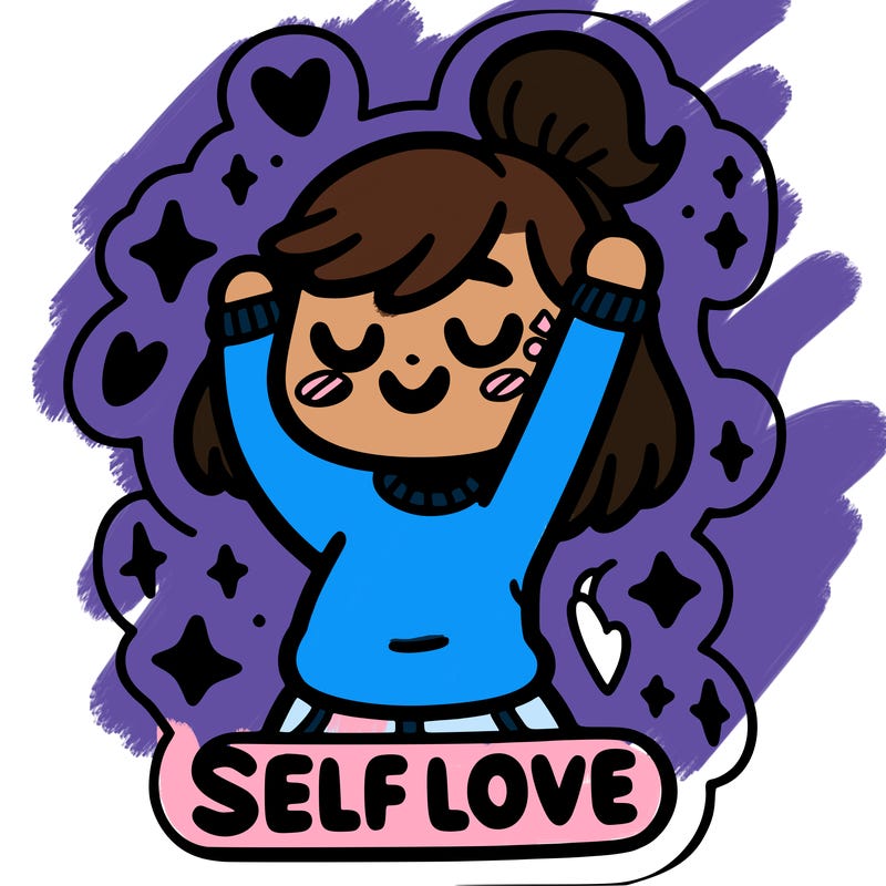 self-love sticker