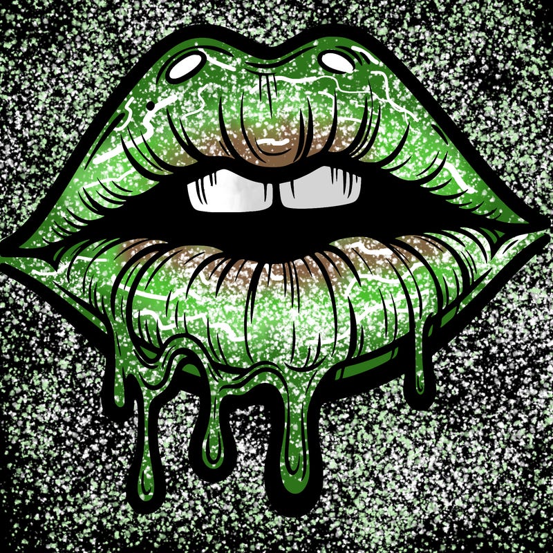 lips that look realistic and drip