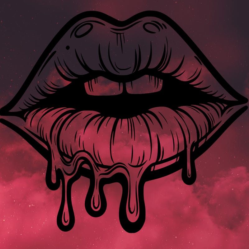 lips that look realistic and drip