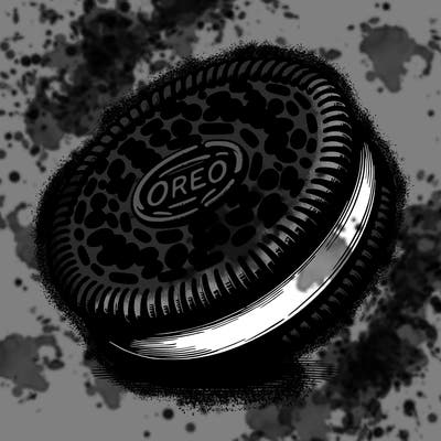 realistic oreo