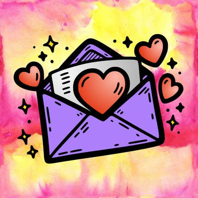 love letter envelope