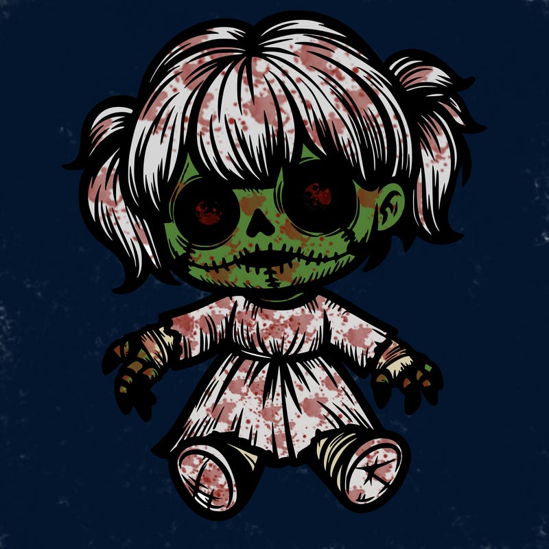 creepy doll