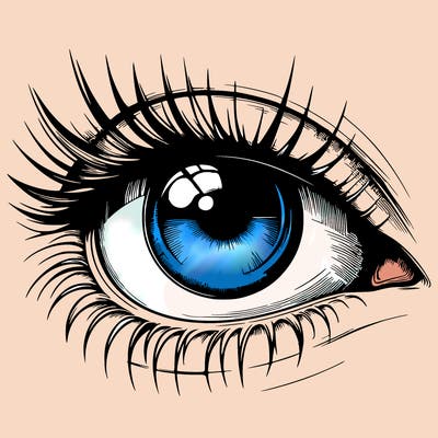 realistic eye