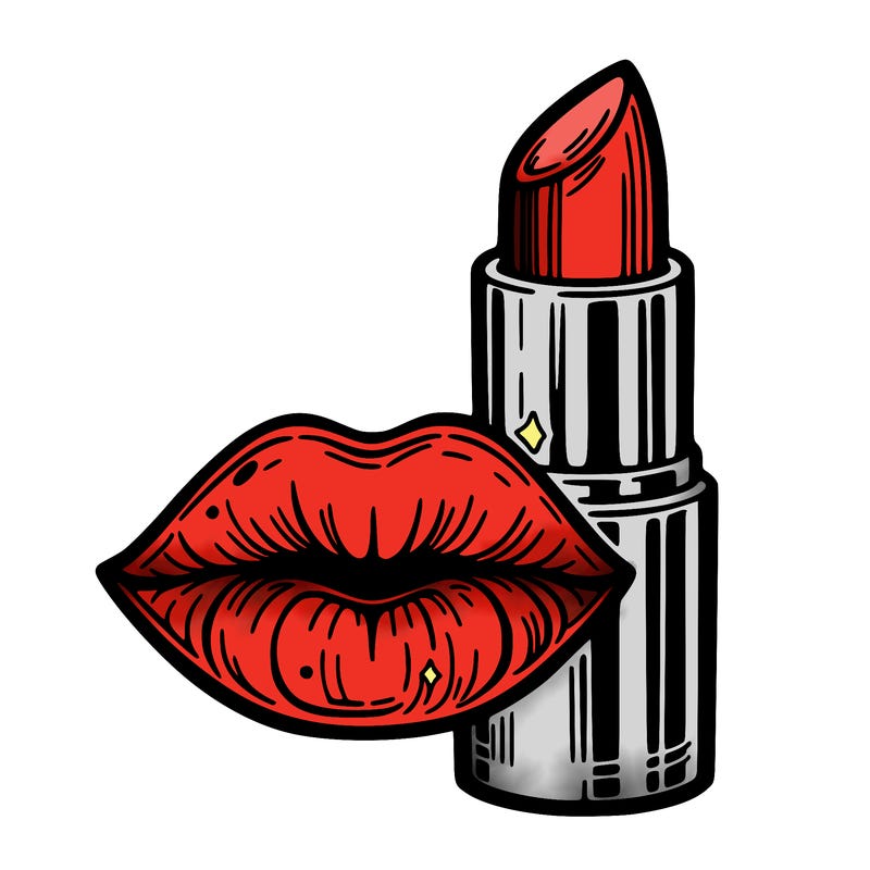 lips and lipstick