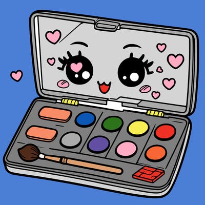 makeup pallet