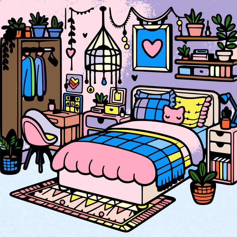 cute aesthetic bedroom