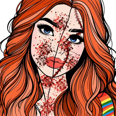 beautiful realistic girl