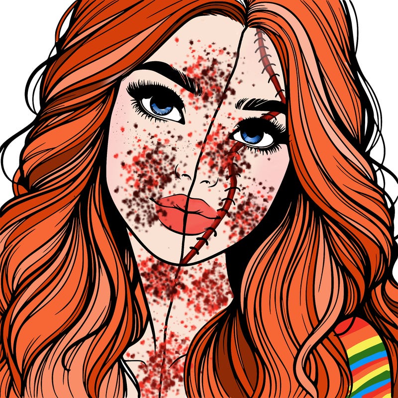 beautiful realistic girl