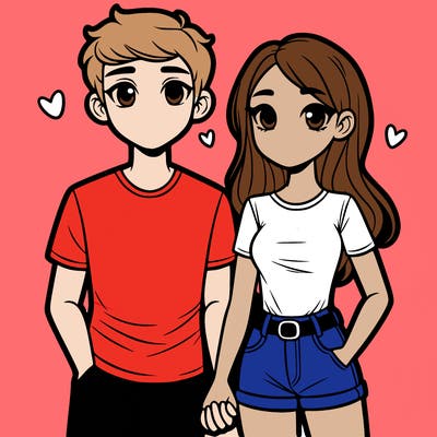 boyfriend and girlfriend