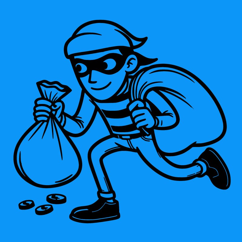 thief who steals something