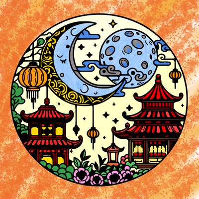 mid-autumn moon festival