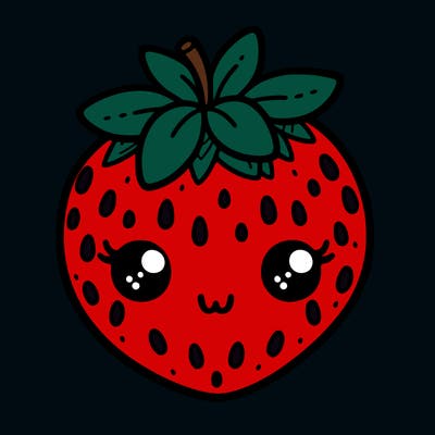 cute strawberry