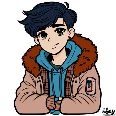 stylish teenager