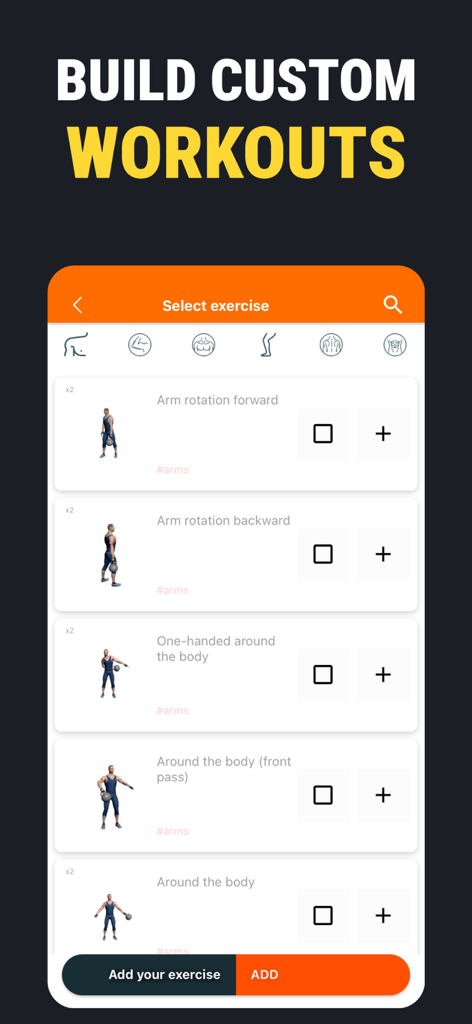 Kettlebell workout for home - Health & Fitness App | MWM