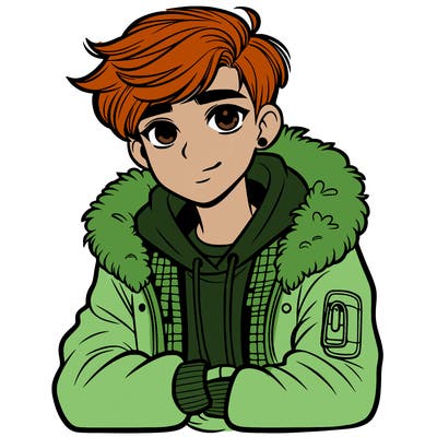 stylish teenager