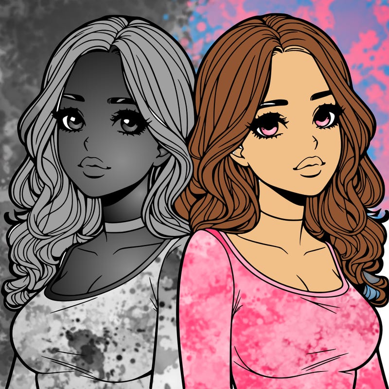 realistic twin sisters