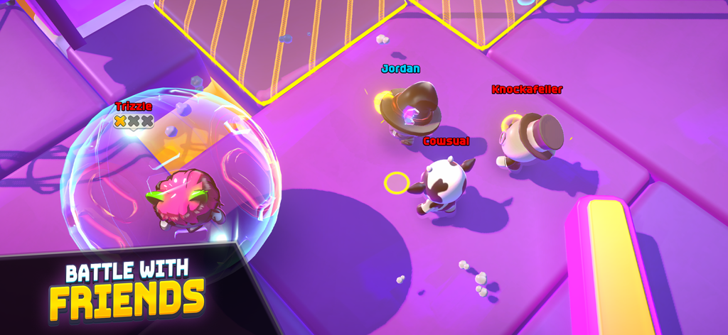 Rumble Club - Quatre joueurs dans une arène de combat basée sur la physique dans Rumble Club