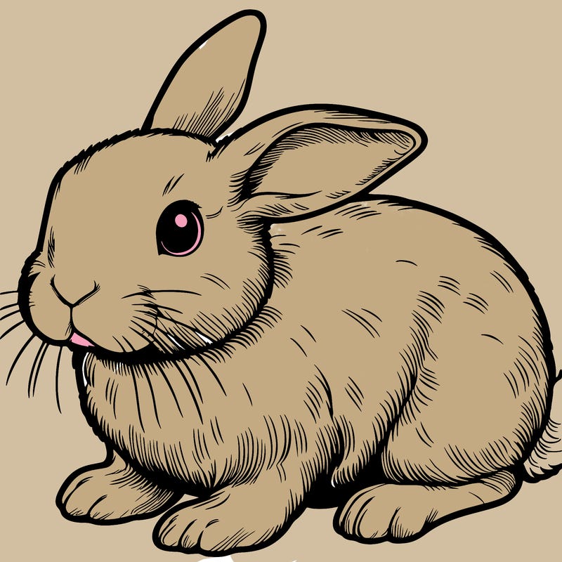 realistic bunny