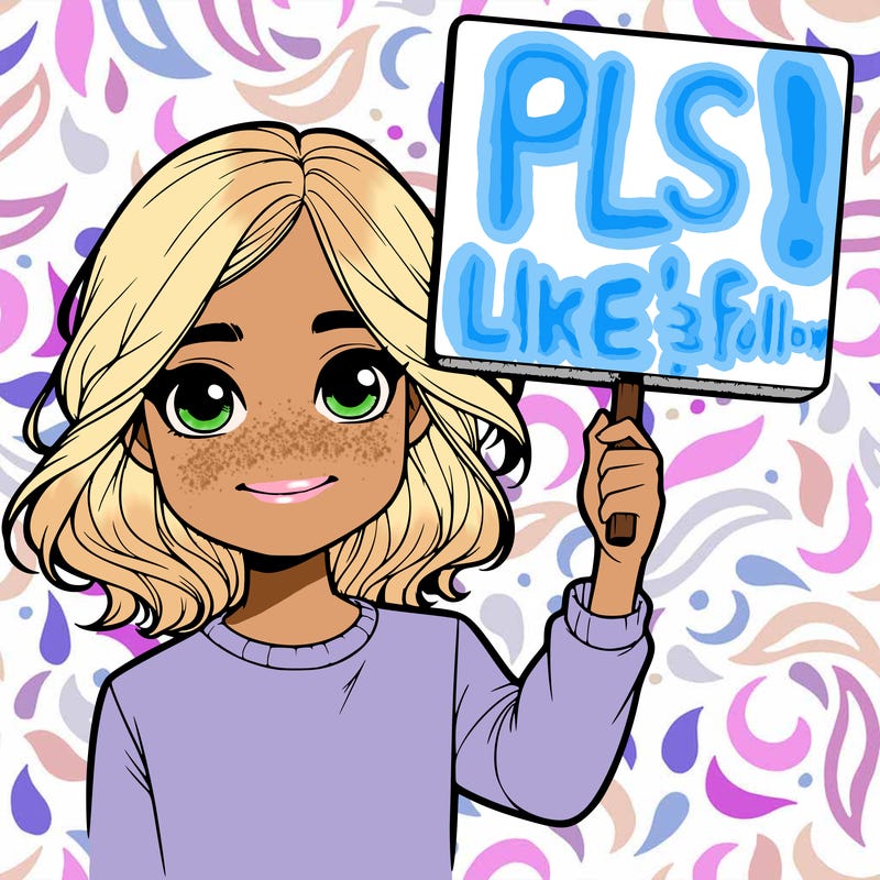 realistic girl holding up a sign