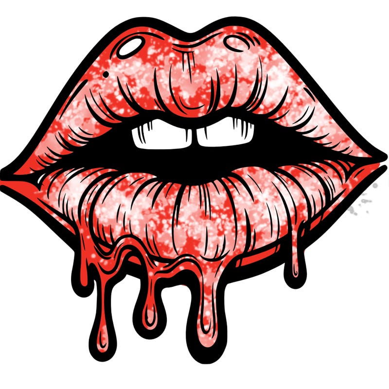 lips that look realistic and drip