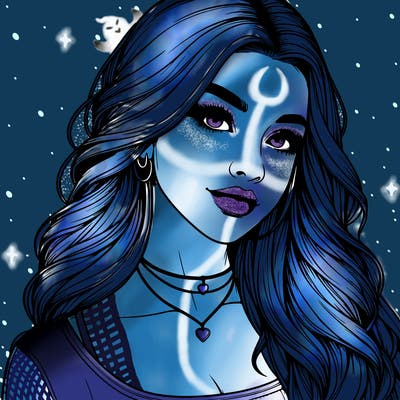 detailed realistic girl