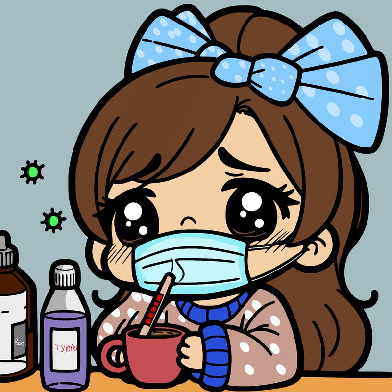 sick girl