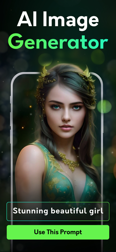 FLUX AI Image Generator Art - Interface du générateur d'images FLUX AI montrant un portrait de haute qualité d'une fille généré à partir d'une invite textuelle