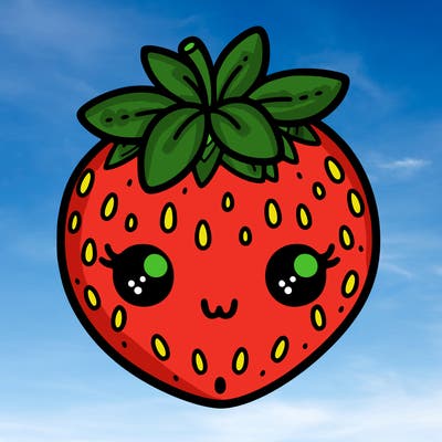 cute strawberry