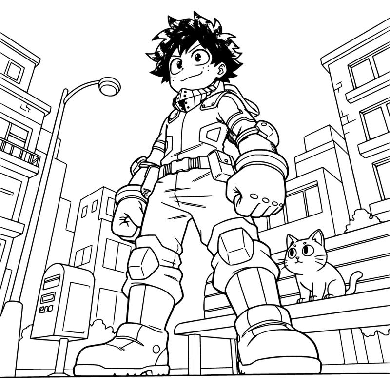 deku from my hero academia