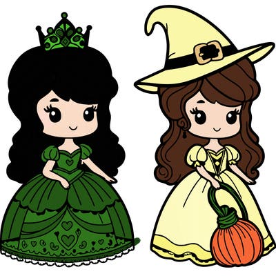 princess as a witch