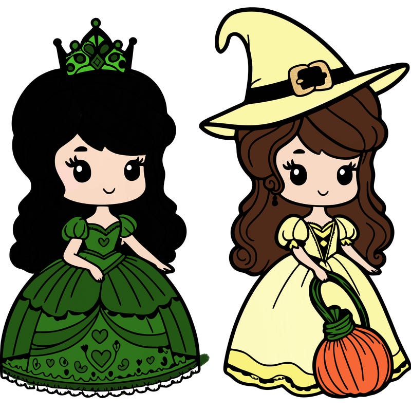 princess as a witch