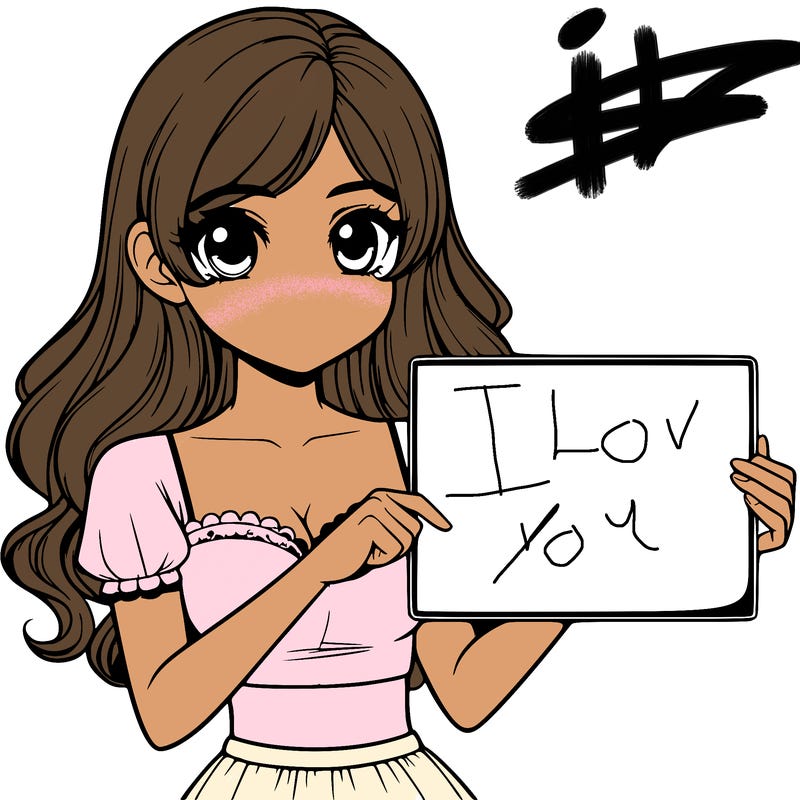 realistic pretty girl holding blank sign