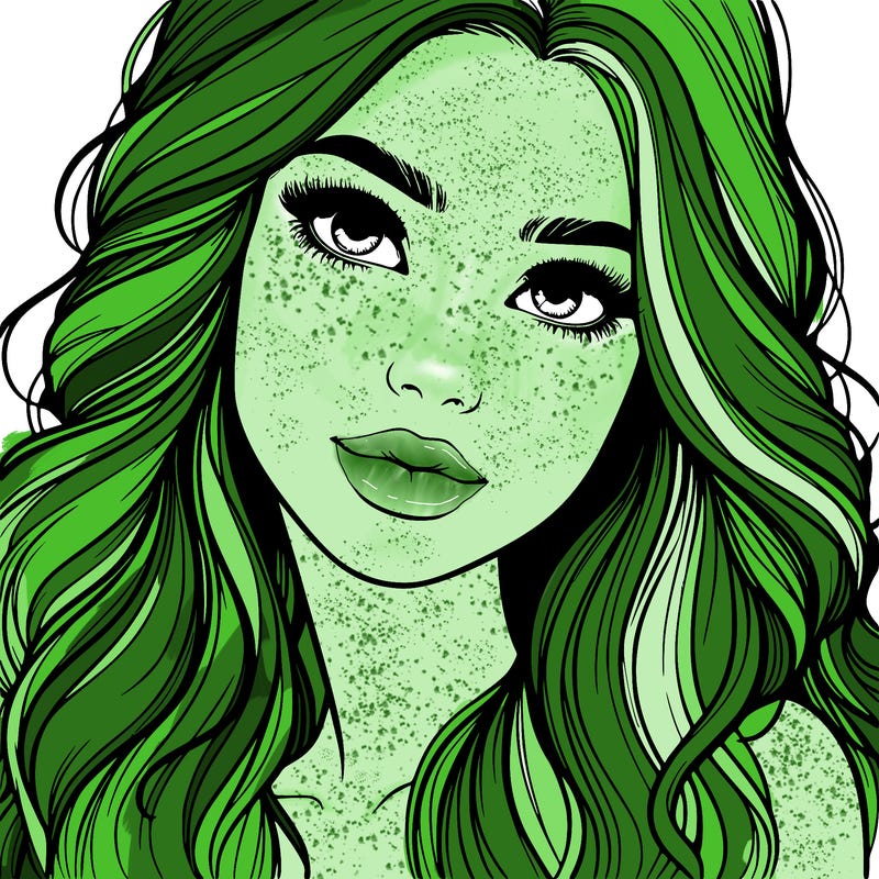 beautiful realistic girl