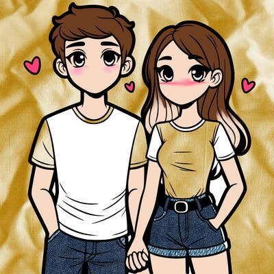 boyfriend and girlfriend