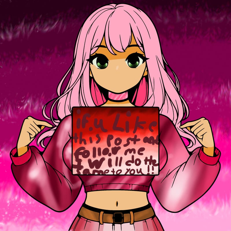 girl holding a blank sign in a long sleeve crop top