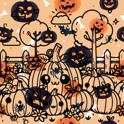 cute pumpkin  patch