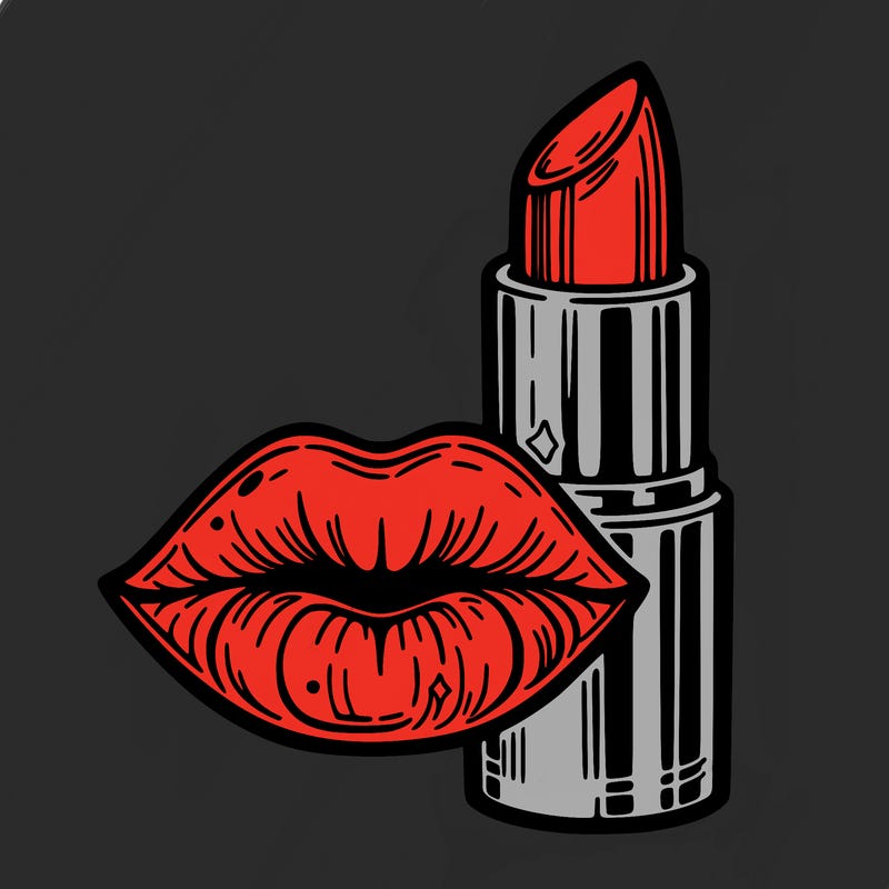 lips and lipstick