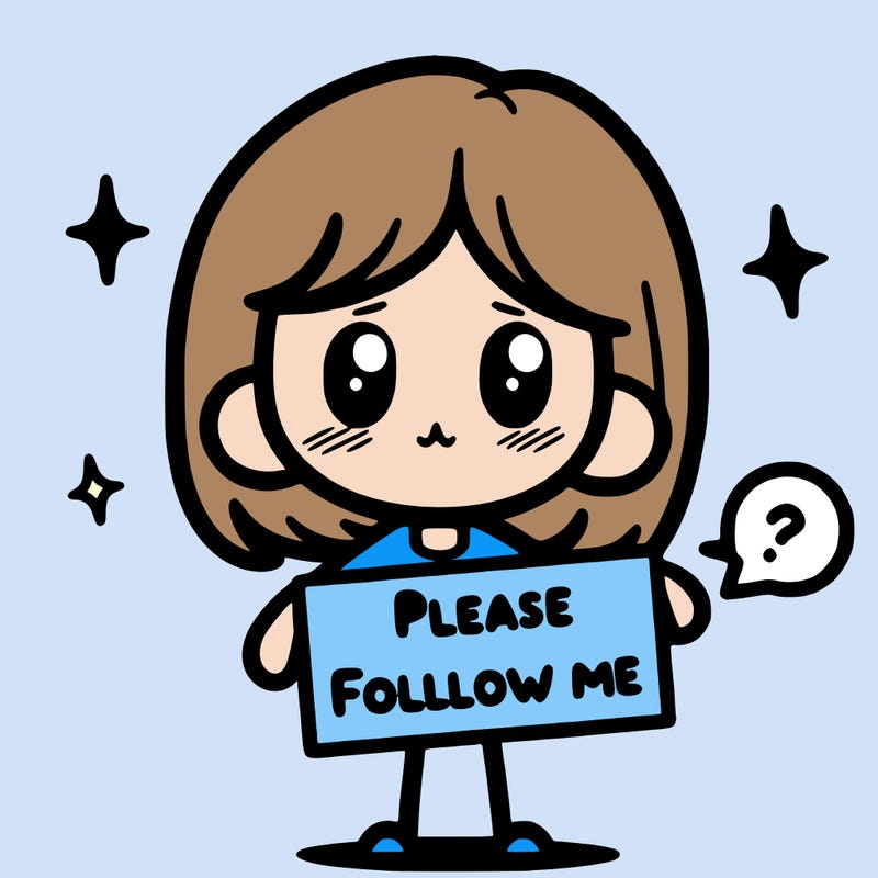 please follow me