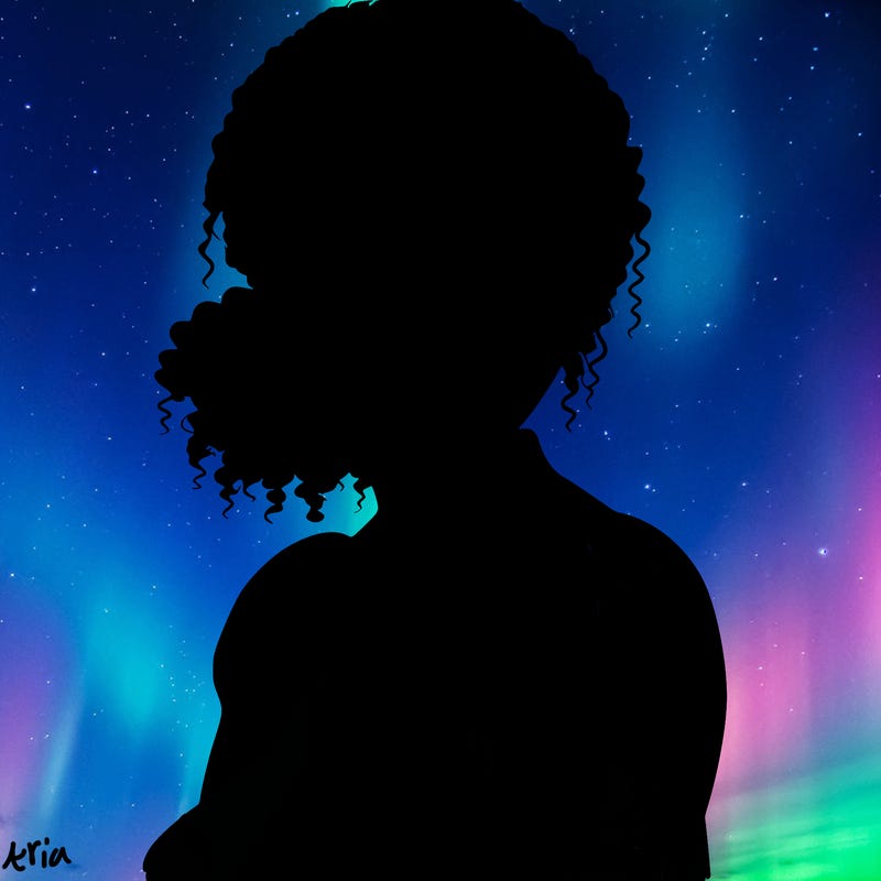 a fashion model who is an african american person realistic