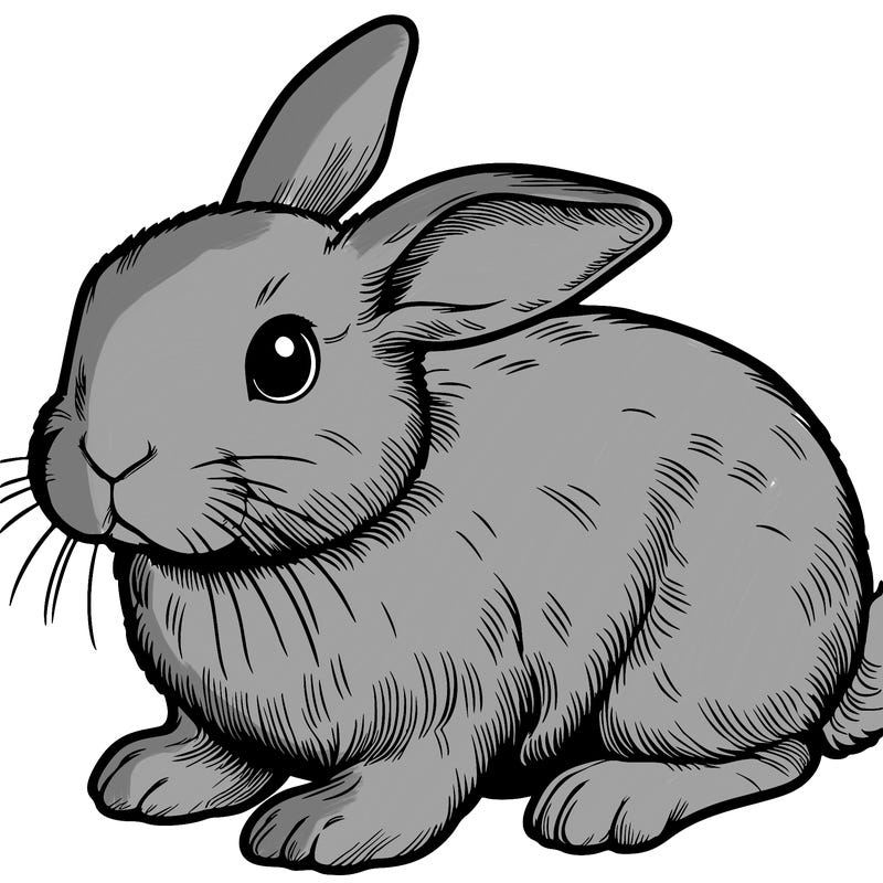 realistic bunny
