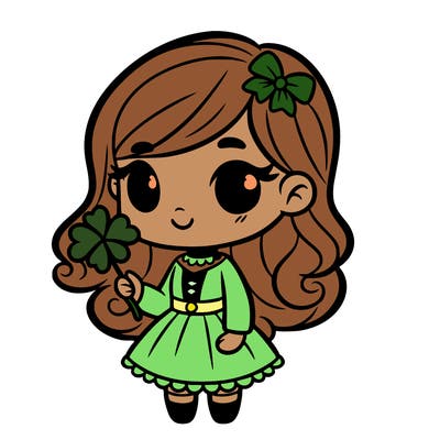 saint patrick’s day girl