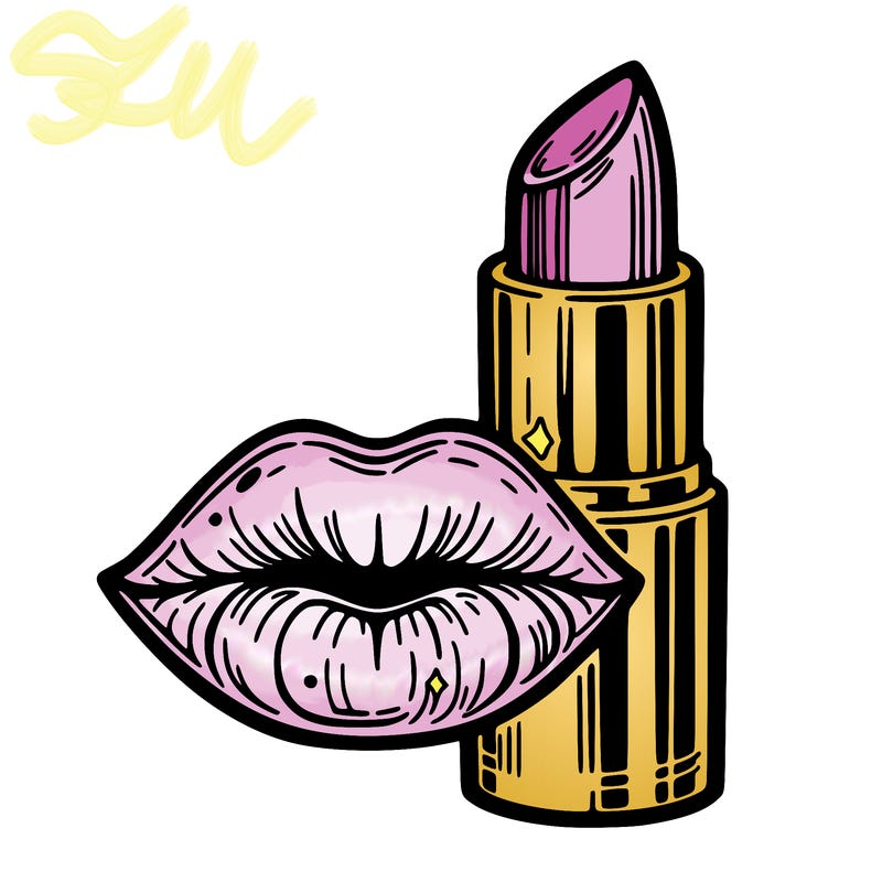 lips and lipstick
