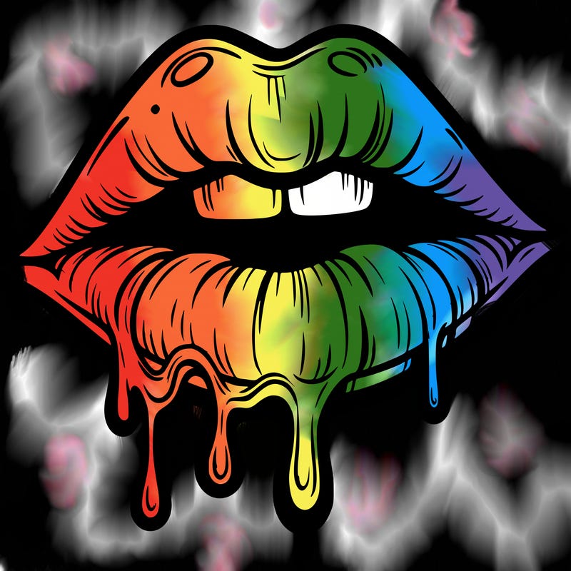 lips that look realistic and drip