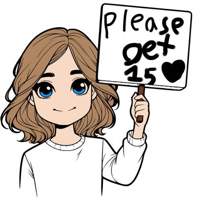 realistic girl holding up a sign