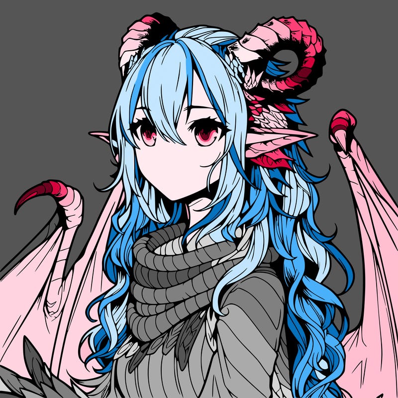 dragon girl realistic fantasy