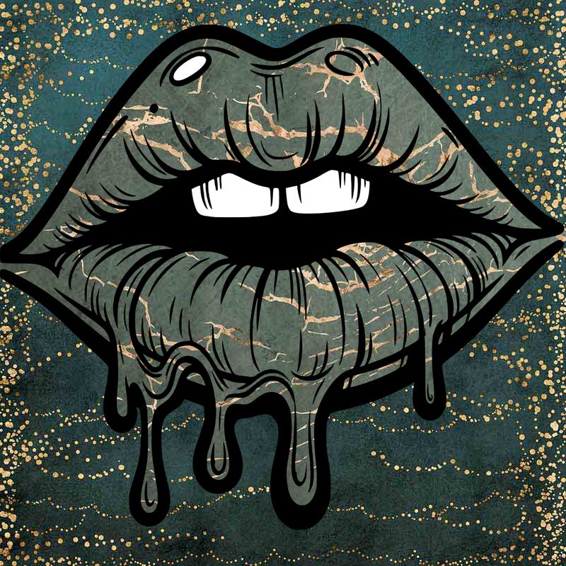 lips that look realistic and drip