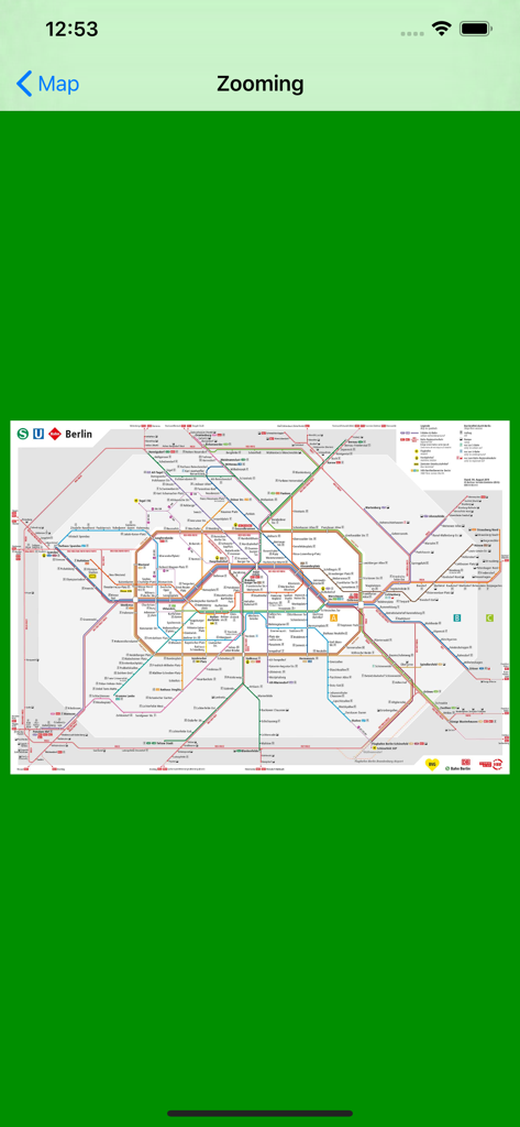 Public transport maps offline - Detailed Berlin public transport map for offline navigation